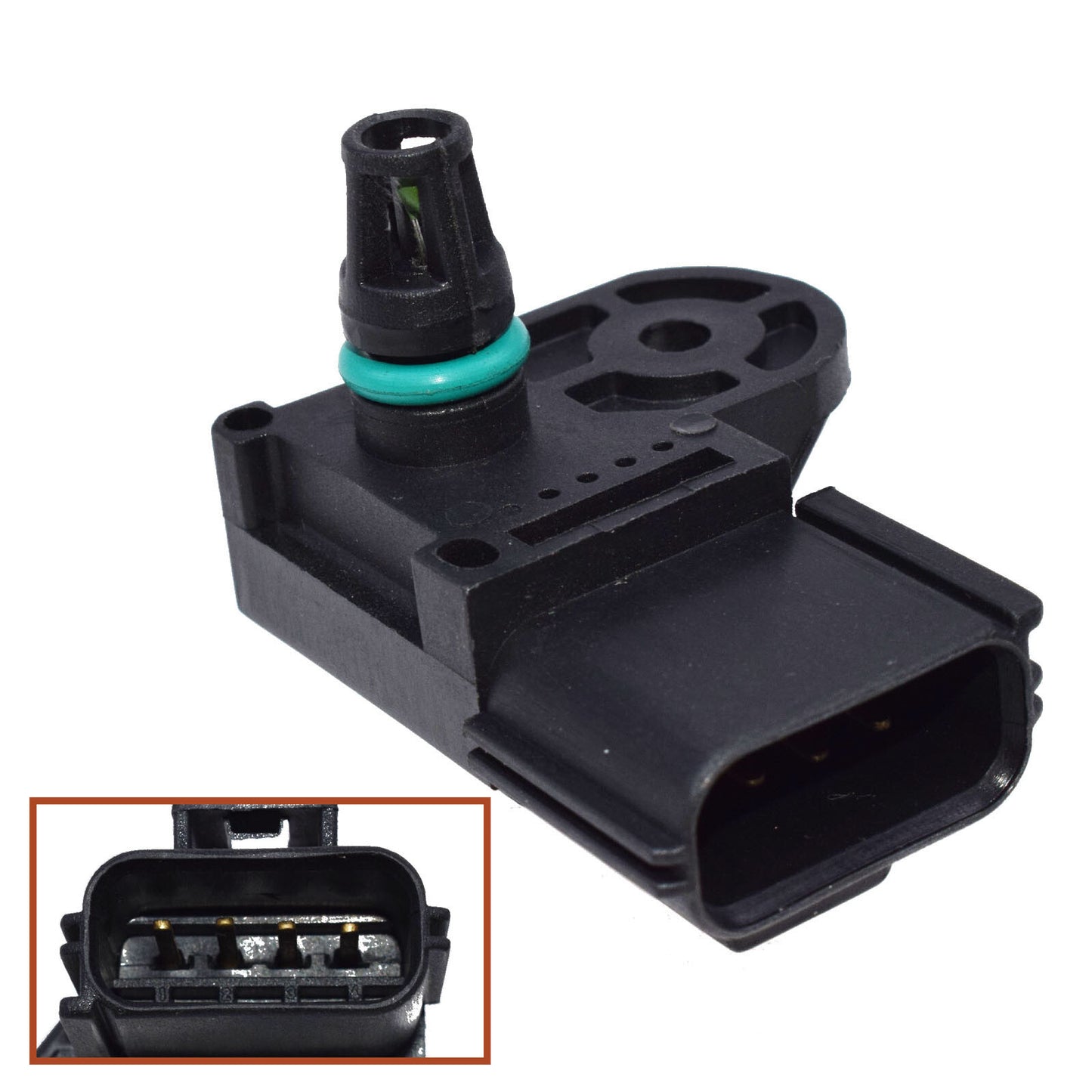 Intake manifold map pressure sensor 4S4G-9F479-AA suitable for Mazda 3, 6, and Escape (new). n