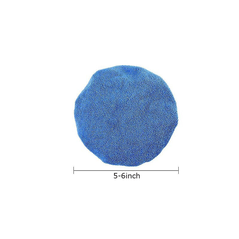 2Pcs 5-6 inch Lambs Wool Buffing Polishing Pads Bonnet Sanding On Car Buffer Pad Q