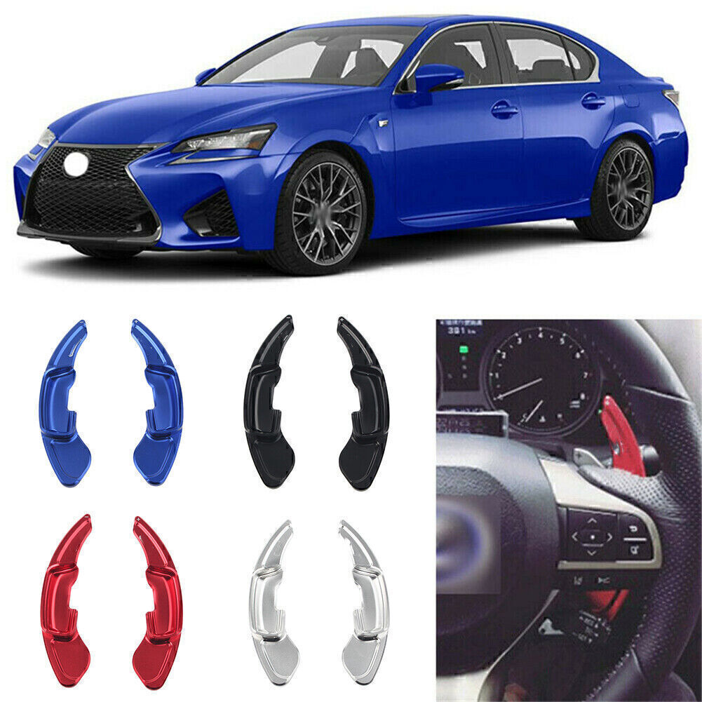 for Lexus GS250 GS350 2012-16 Steering Wheel Shift Paddle Extended Shifter Trim