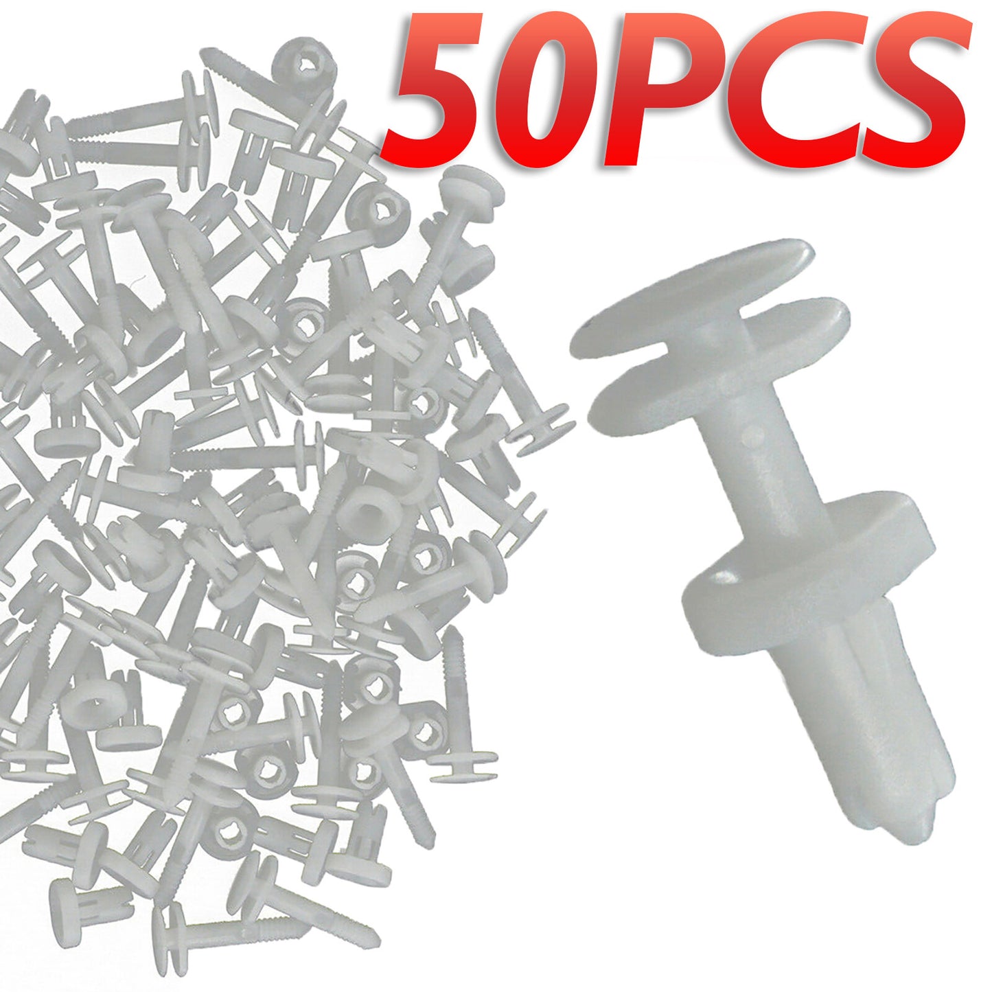 50 Pcs Door Trim Panel Retainer Clips For Chevy for GMC C1500 C2500 C3500 Suburban