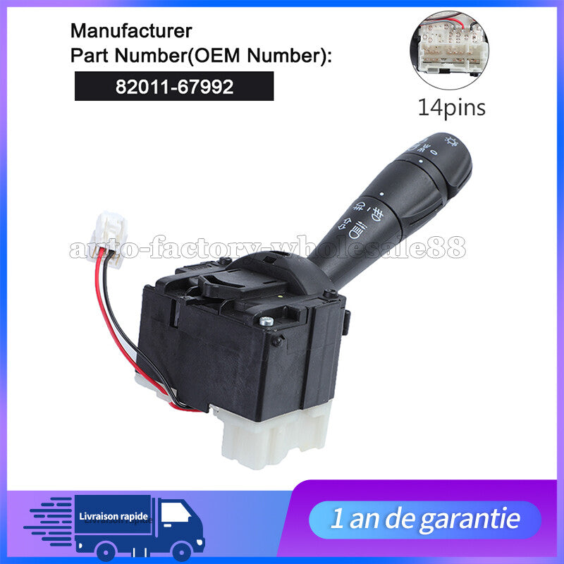 Commodo D'éclairage Pour Clio 4 Captur Trafic 3 255675887R 8201167992 n