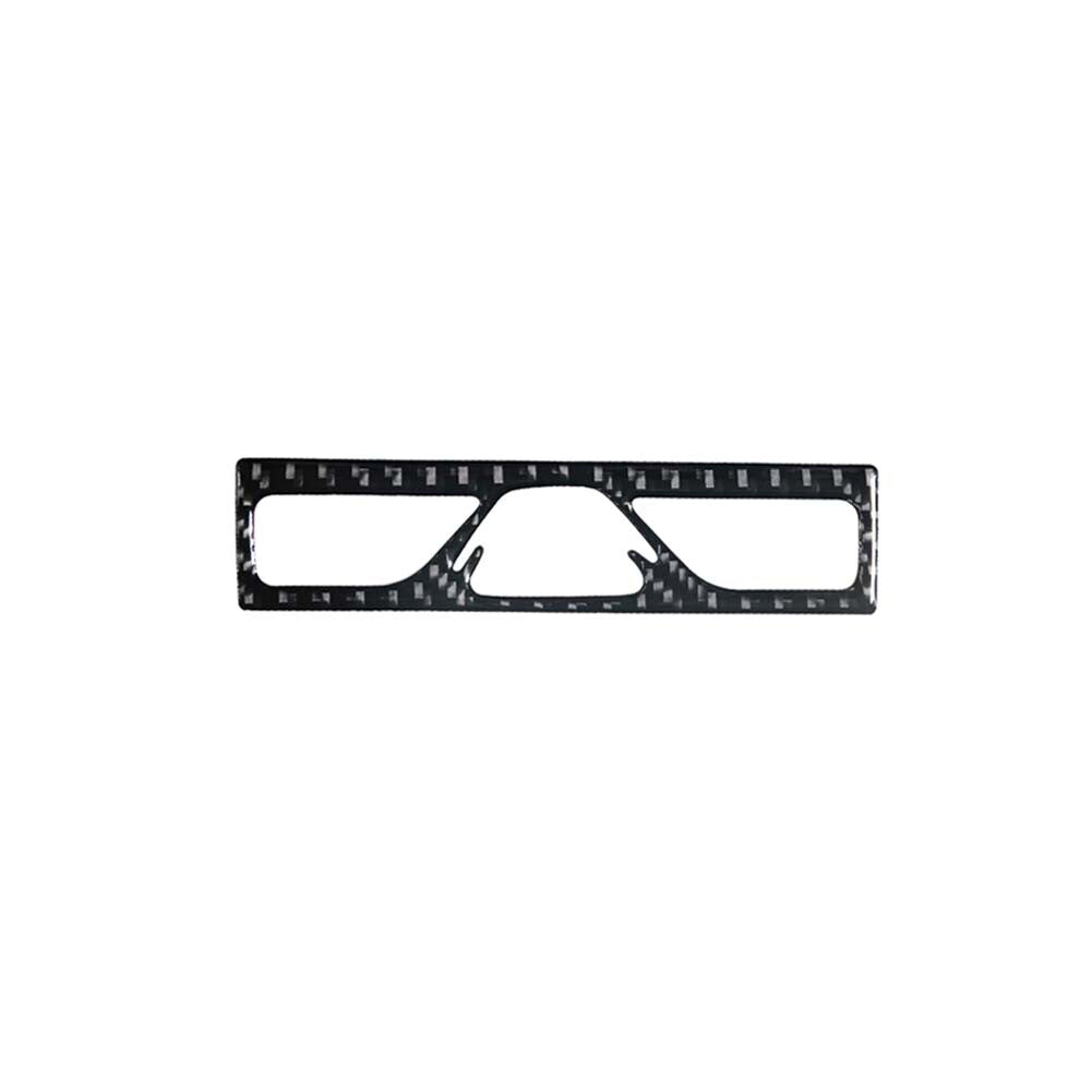 2X Carbon Fiber for Co -pilot Glove Box Switch Cover Trim for KIA Cadenza 2014-2016 v
