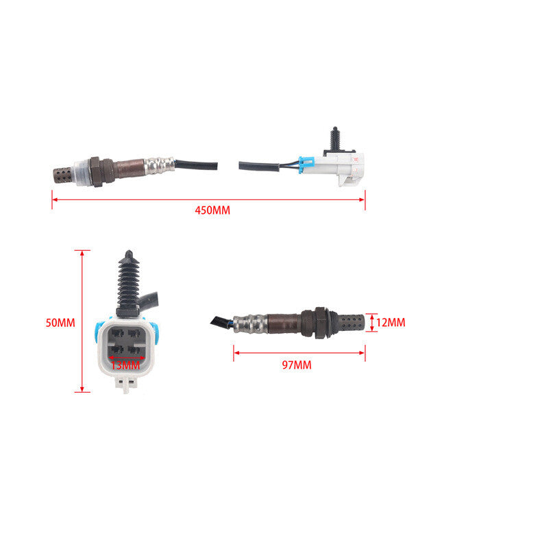 4-Piece Direct Kit O2 Oxygen Sensor Kit for Cadillac , , for GMC , and for Buick n