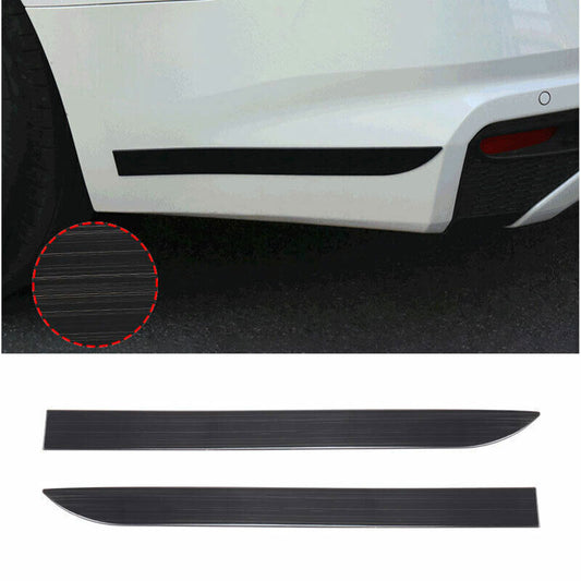 Rear Bumper Side Spoiler Cover Trim for Nissan Altima 2019-2022 Black Titanium