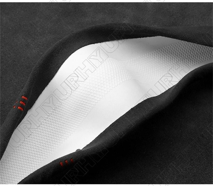 38cm Black Suede All seasons anti-skid Car steering wheel Universal 3.22mm New Q
