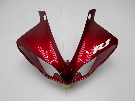 Red Front Headlight Upper Fairing Nose Cowl for YAMAHA YZF R1 2009-2011