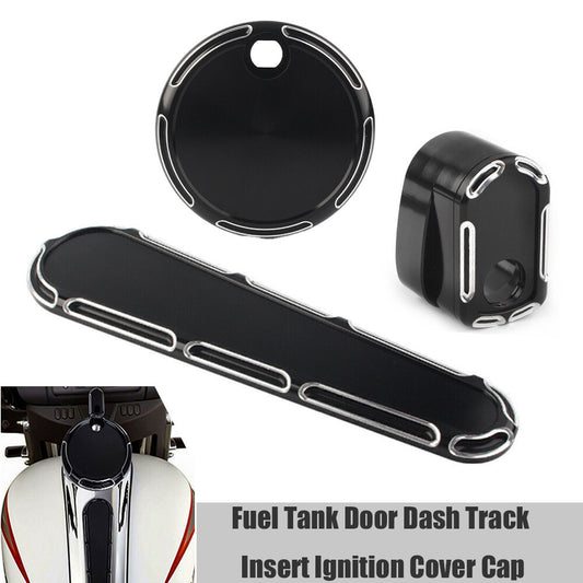 for Harley Electra Road Glide 2008 - 2022 Dash fuel console and fuel tank cap - n