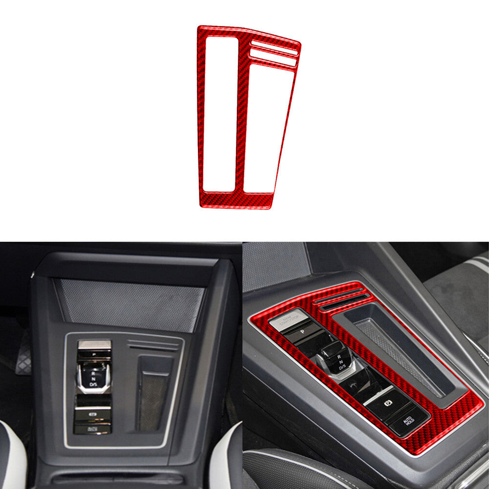 2x Carbon Fiber Glove Box Handle Cover Trim For E-Class W211 03-09 v