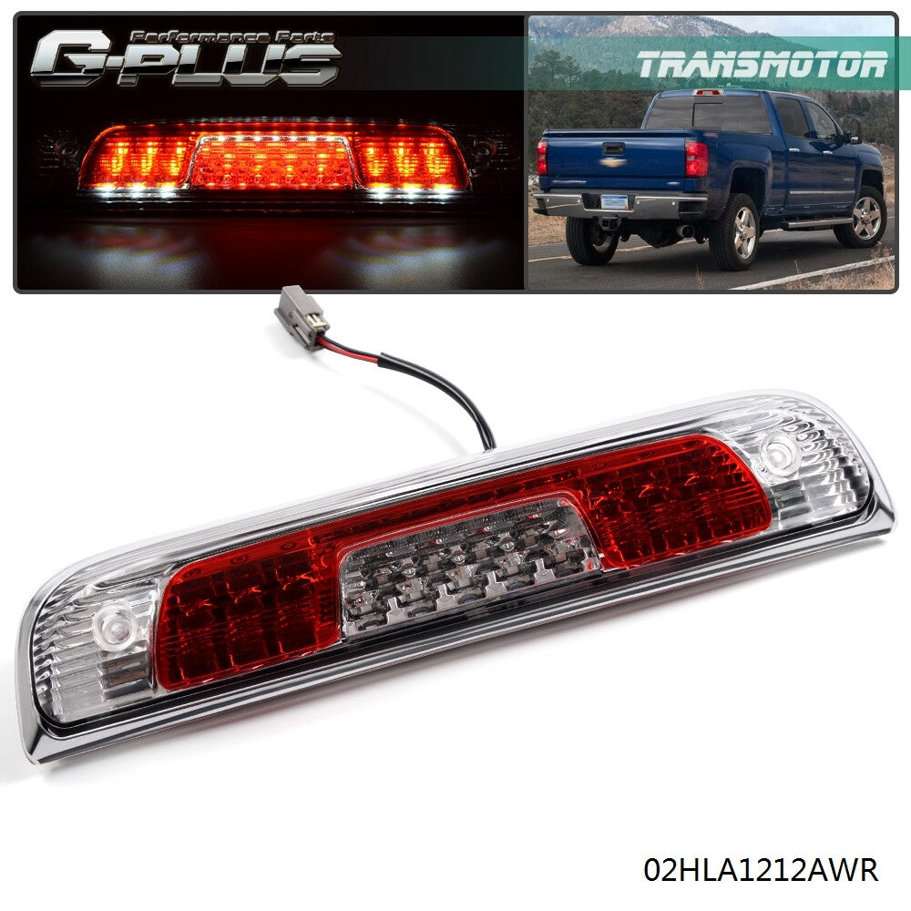 14-18 Black and White Silverado for GMC for Sierra LED Triple- v