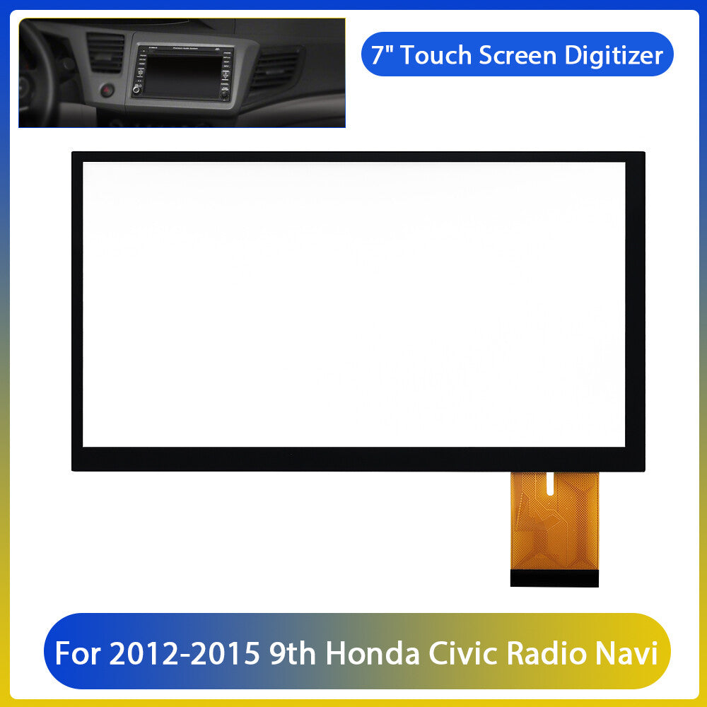 Radio Navigation Touch Screen Glass Digitizer for Honda 9th for Civic 2012-2015