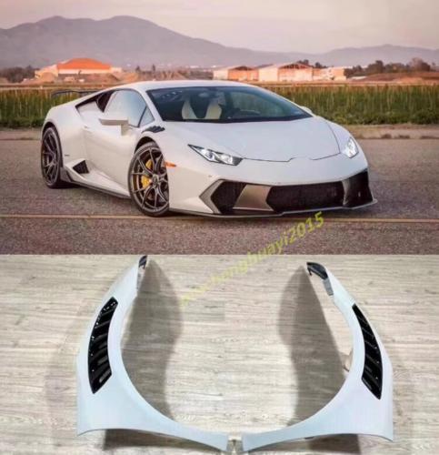 FRP carbon fiber front bumper side fenders suitable for Lamborghini for Huracan LP580 LP610