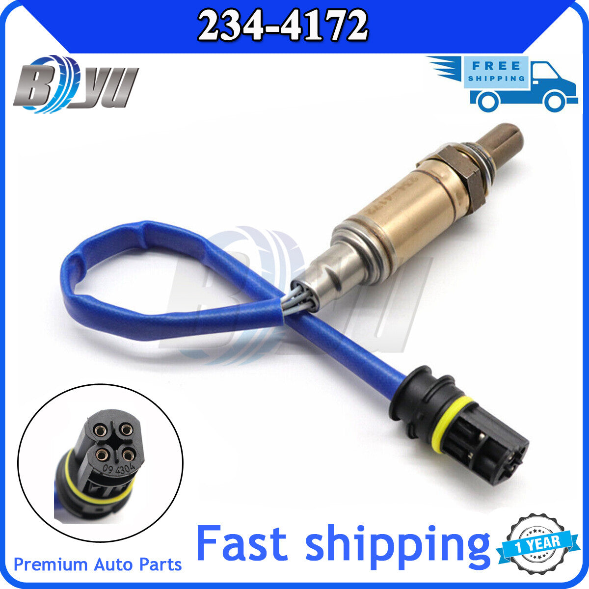 234-4172 Downstream O2 Oxygen Sensor 1998 1999 2000 ML320 3.2L v