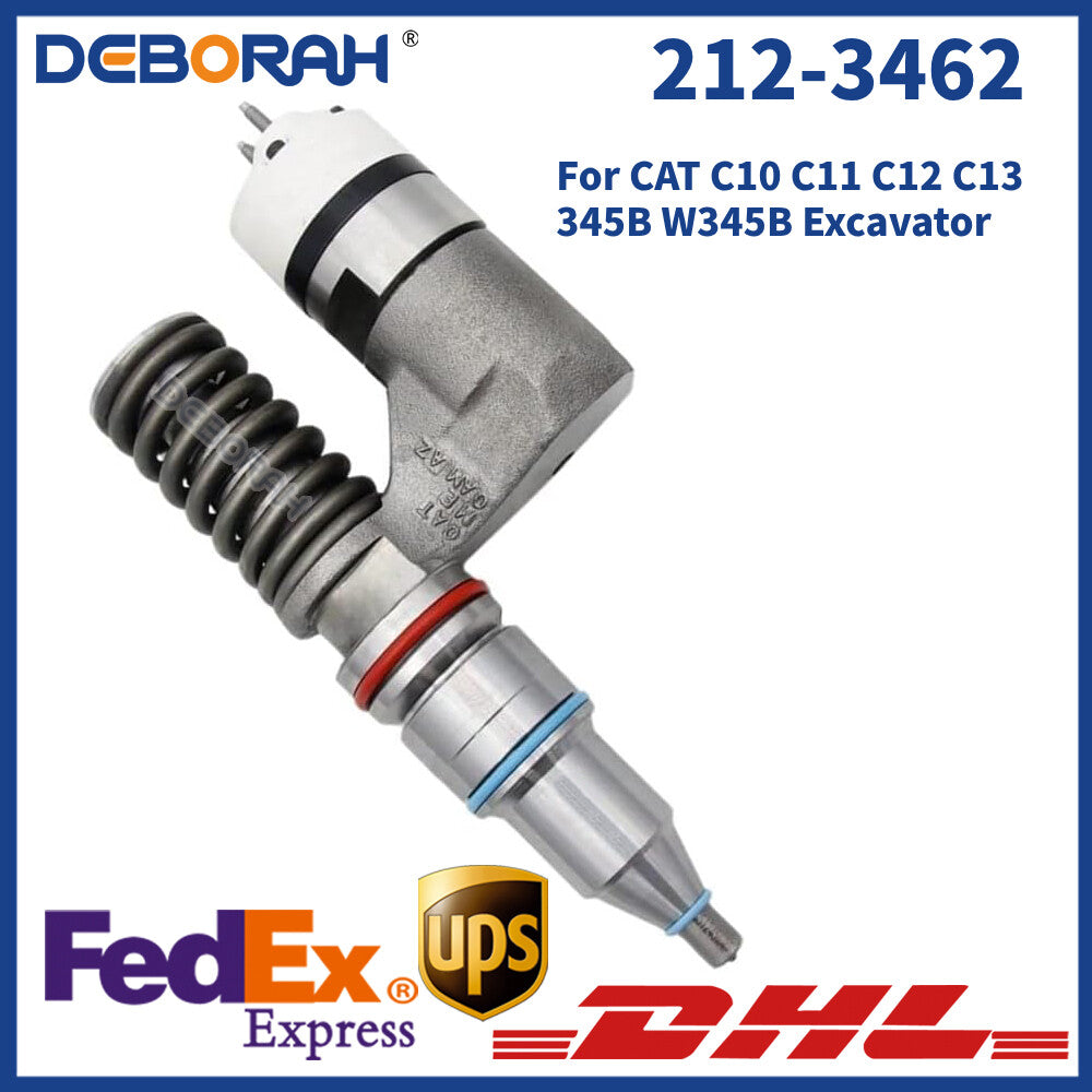 Diesel Fuel Injector 212-3462 Caterpillar C10 C11 C12 C13 345B W345B Excvator