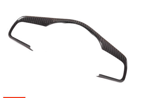Steering Wheel Control Frame for Jaguar XF Trim 1PCS Dry Carbon Fiber 2016-2020