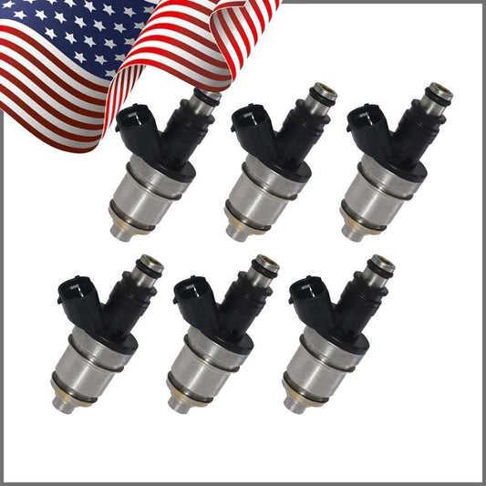 6pcs Fuel Injector for Suzuki Grand Vitara 99-05 for Chevrolet Tracker 2.5 V6 JS28-7