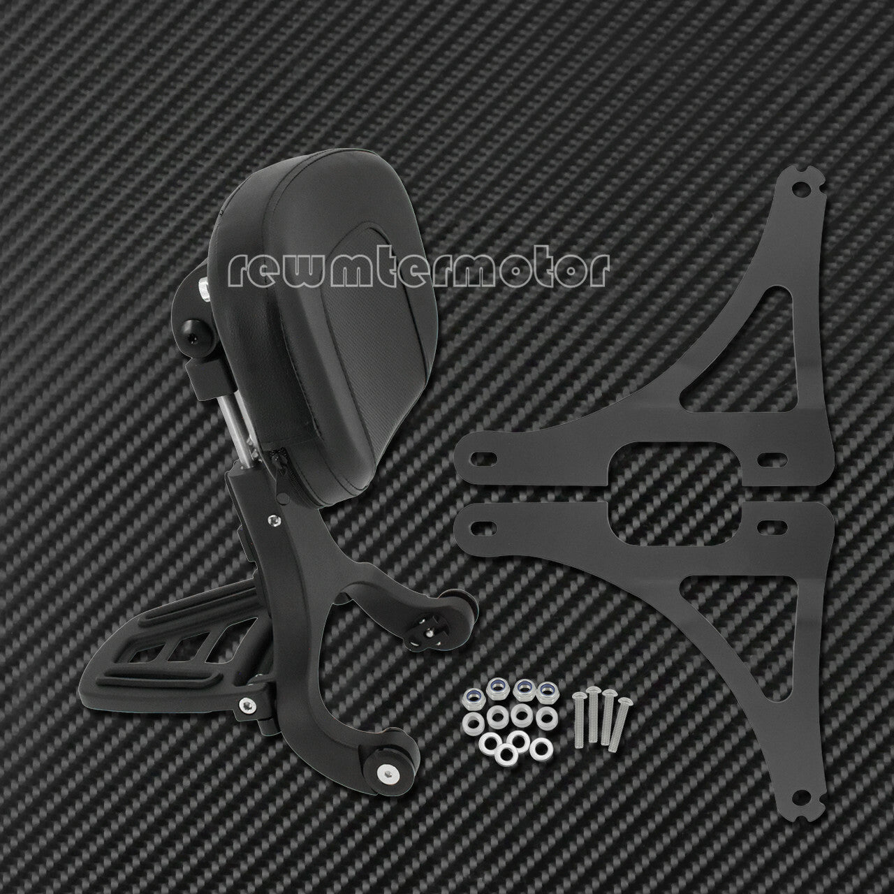 Motorcycle Multi-Purpose Driver  Passenger Backrest Fit For Sportster 2000-2022