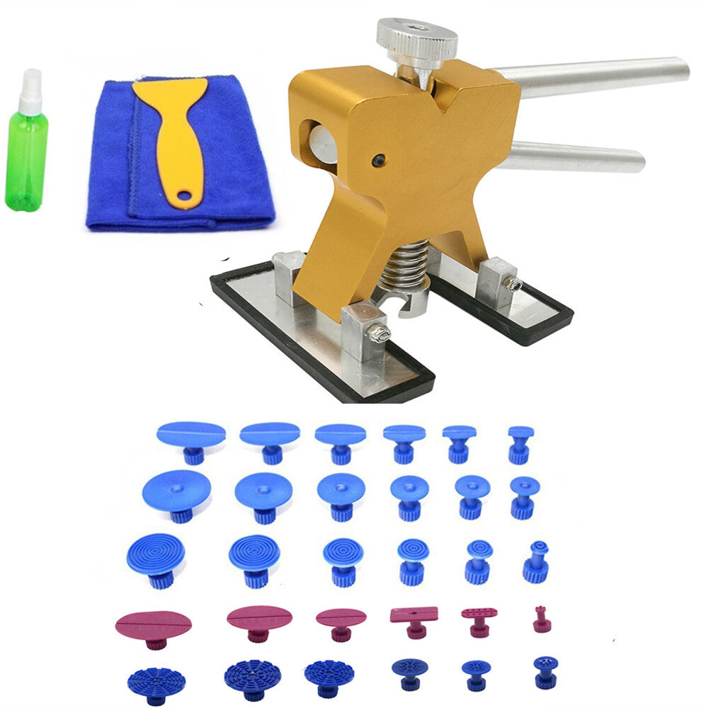 Car Paintless Dent Repair Puller Remover Kit Lifter Dint Hail Damage Tools v