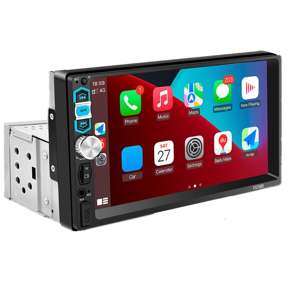 Touch Screen Car Radio Bluetooth Stereo FM Player For Carplay Android Auto New n