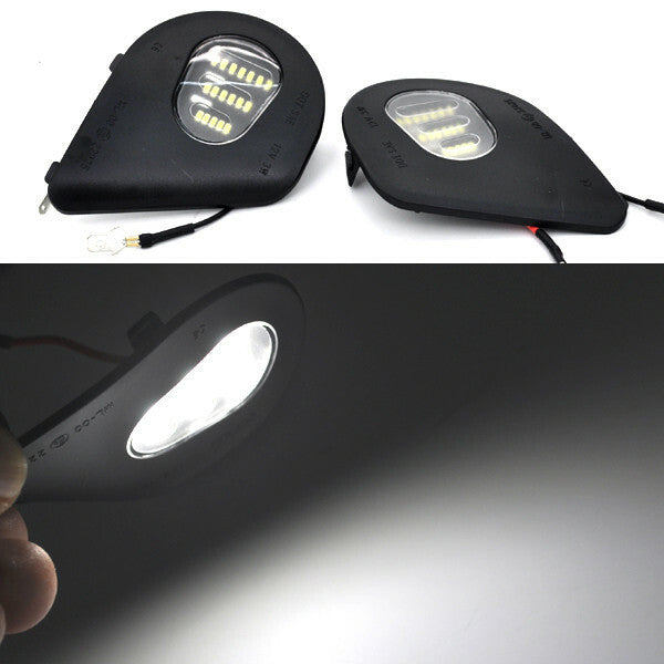 2x L&R Bright Replacement LED Puddle Light for DODGE for RAM 2010-2019 v