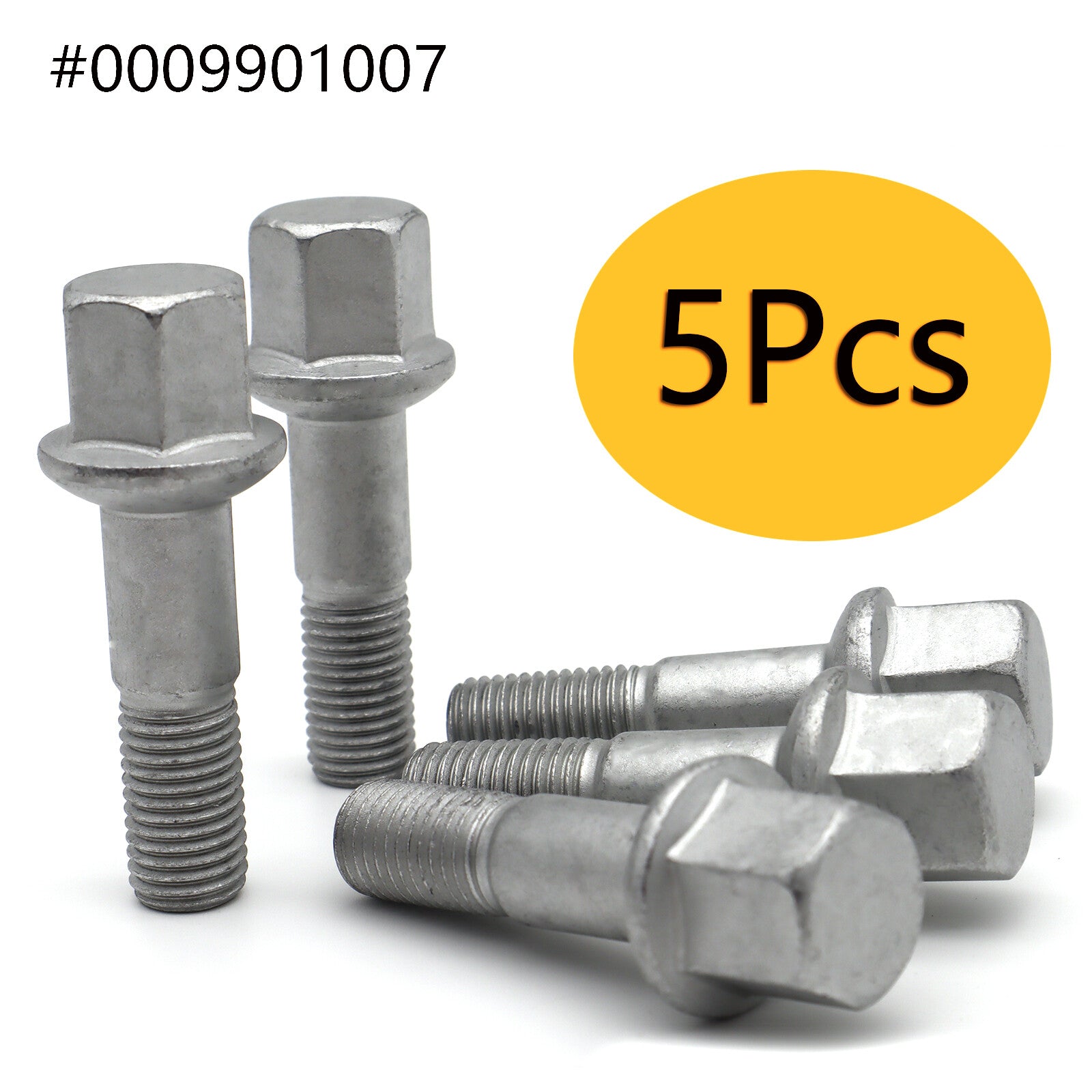 5pc 0009904807 For C124 W124 S124 W201 Car Wheel Lug Bolts M12X1.5 n