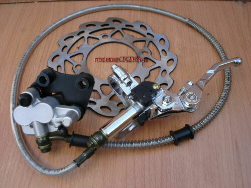 New Dirt Pit Bike Parts Front Hydraulic Brake Caliper With Pads Disk 125cc 150cc