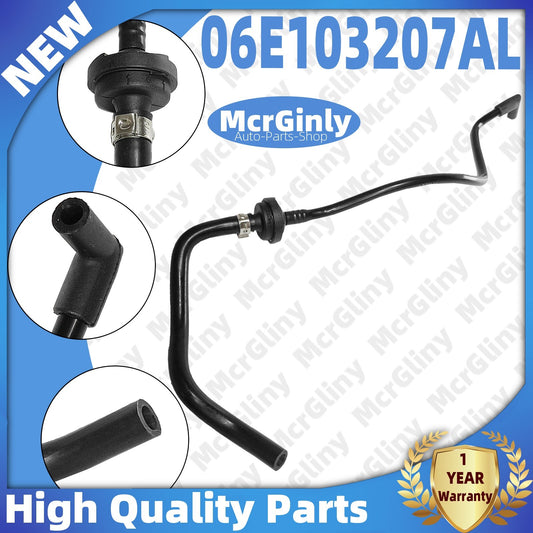 PCV breathing hose is suitable for Touareg, for Audi A5, A6, Q7, models 06E103207AQ, and 06E103207M-. n