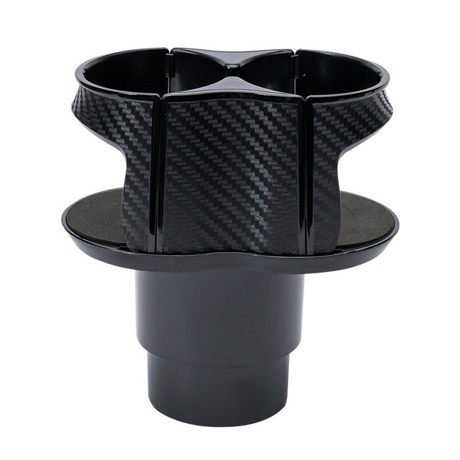 Car cup holder, water bottle holder, sunglasses and phone storage box, ABS + rubber. n