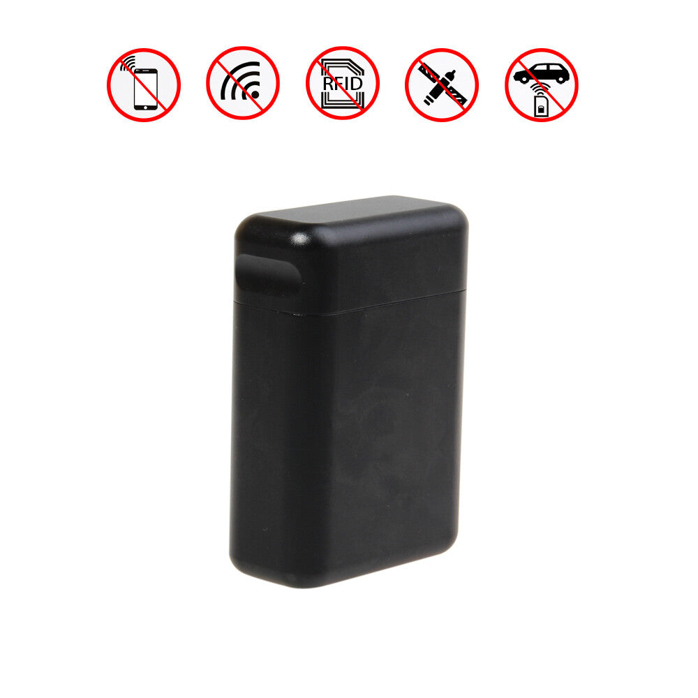 Car Key Signal Blocker Box Case Black Key FOB Guard RFID Blocking Pouch Shield