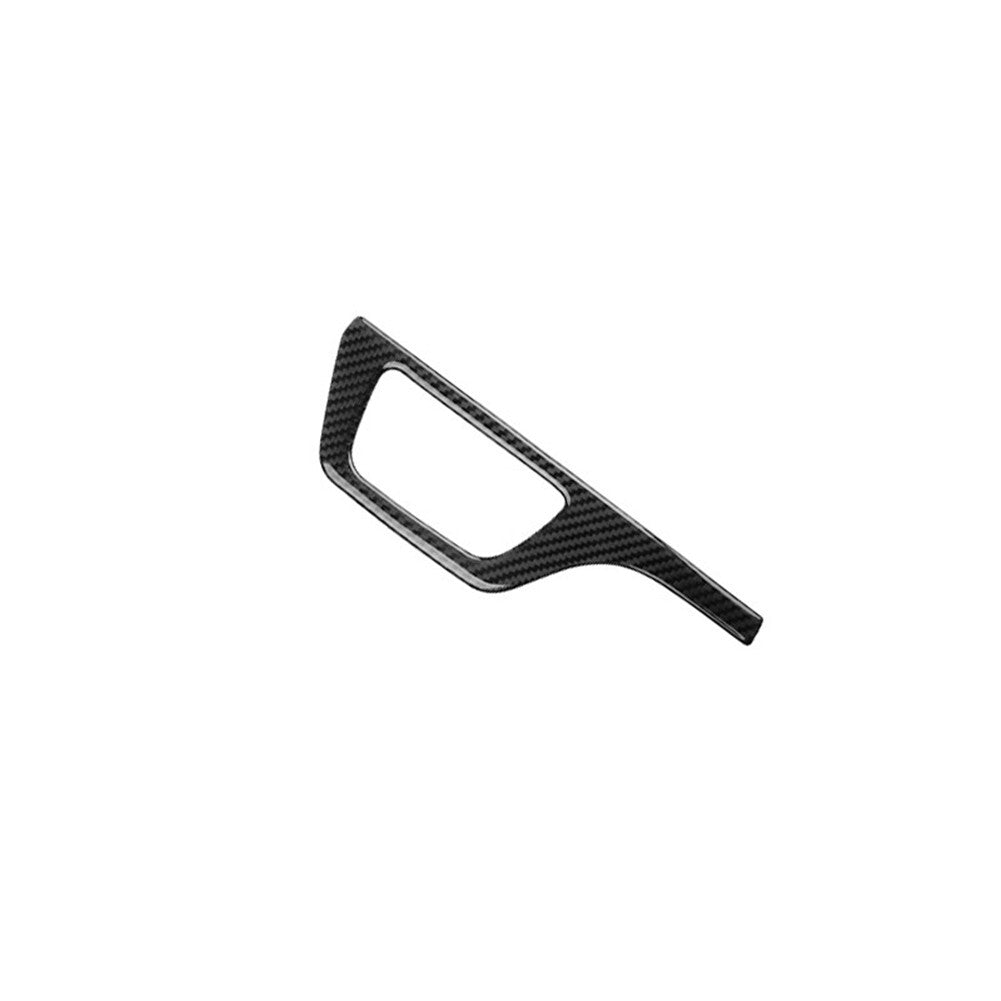 3PCS Carbon Fiber Cup Holder Panel Sticker Trim for Hyundai Azera 2006-2011 v