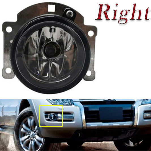 The right front bumper fog light is suitable for Mitsubishi Pajero V93 V98 models from 2015 to 2019.