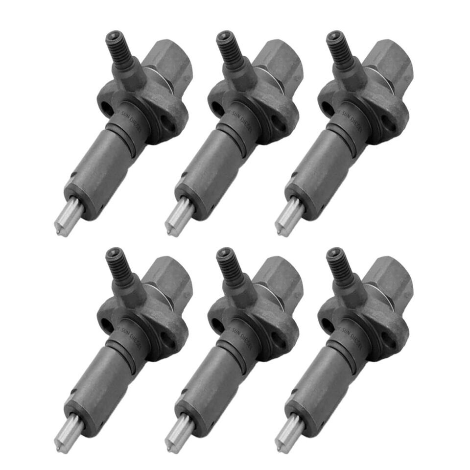 6 Pcs Fuel Injectors 2645K008 5281636 Fits For Perkins Engine 6.3544