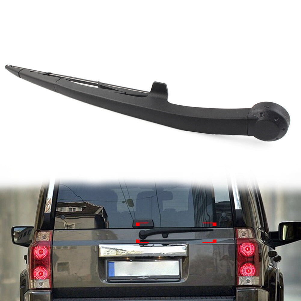 for Jeep Commander 2006 2007-2010 Rear Windshield Back Wiper Arm  Blade Set