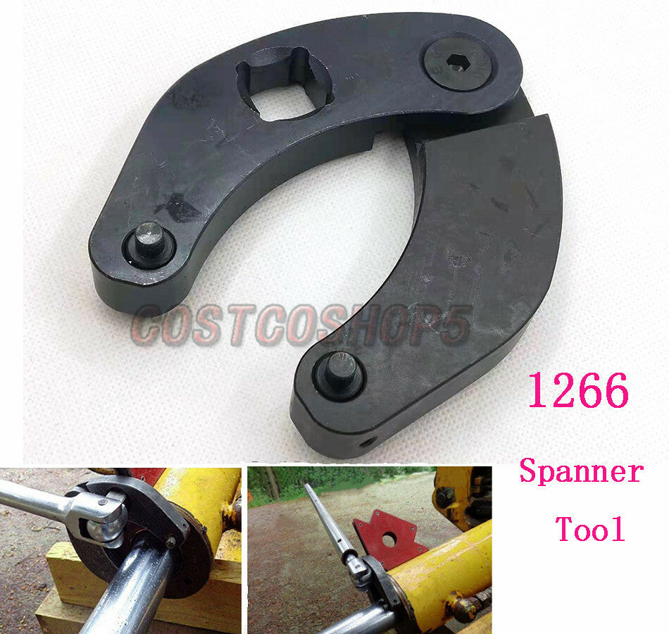 Adjustable Gland Nut Wrench 1266 Pin Spanner Tools 3/4inFit Hydraulic Cylinders