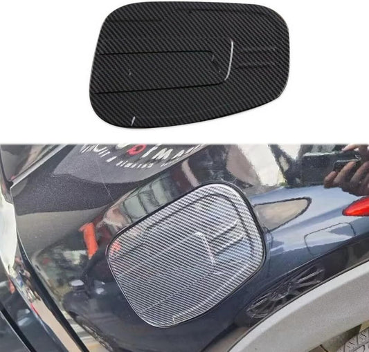 Carbon Fiber Style Fuel Tank Trim Accessories Gas Door Cover Fit  for ford  Ranger
