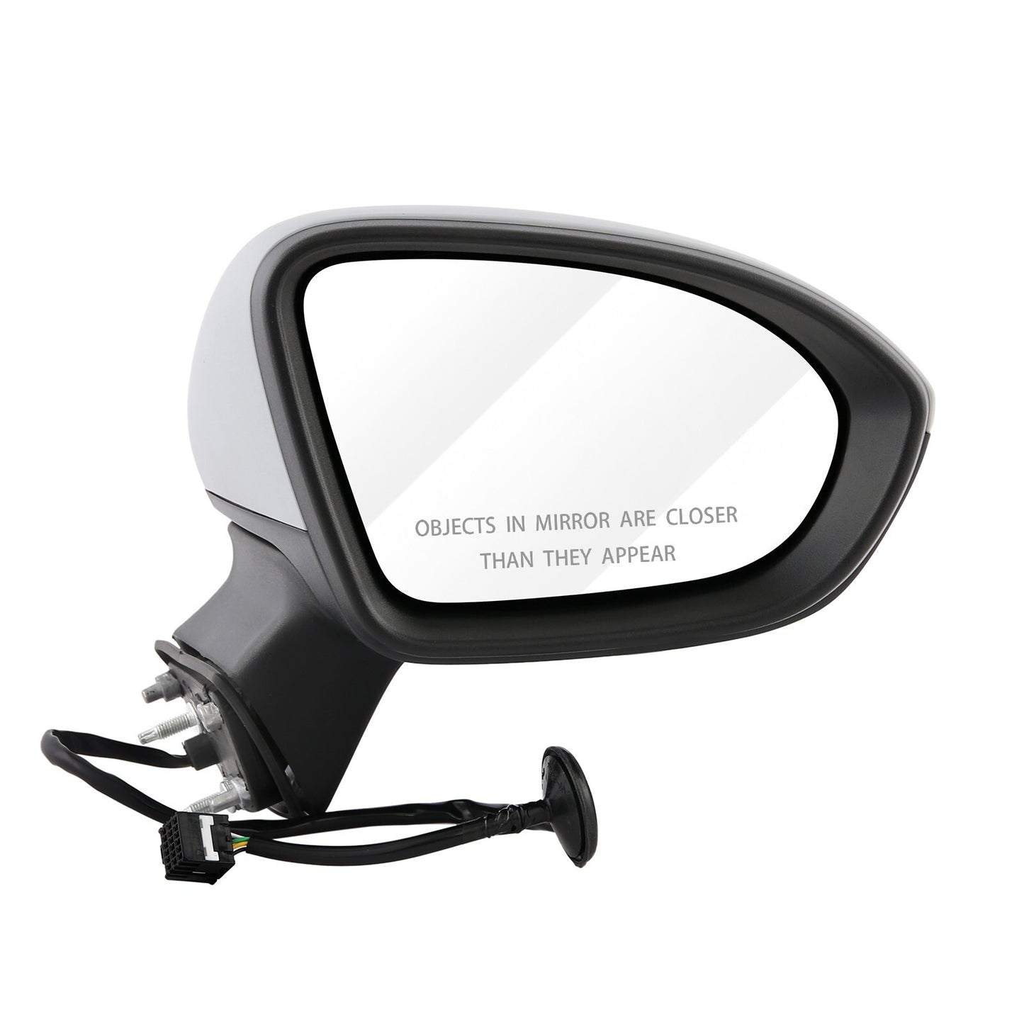 Passenger Side View Mirror Heated 5 Pin For 2016 - 2019 for Cruze GM1321542- v