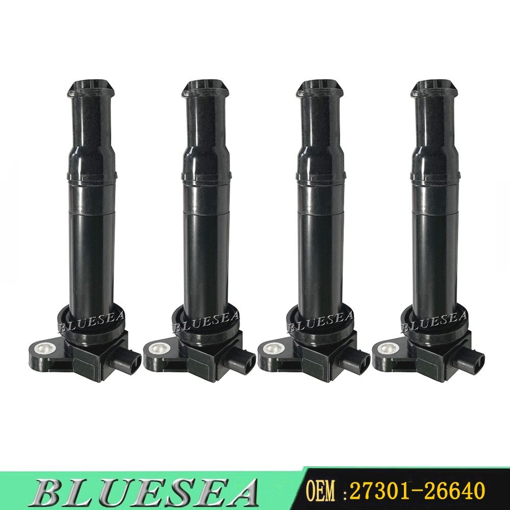 4PCS 27301-26640 UF499 Brand New Ignition Coil for 2006-2011 for Hyundai Accent for Kia Q