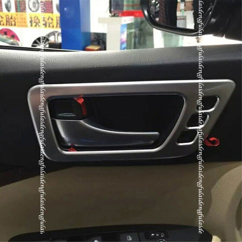 For Highlander 2020-2022 Carbon Fiber+Red Gear Shift Knob Cover Head Trim v