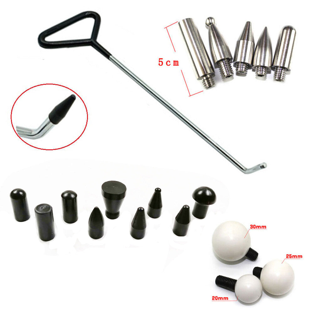 Rods Tools Dent Puller Stainless Steel Paintless Repair Kits Hail Removal Tools v