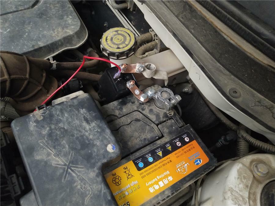 Wireless vehicle main battery disconnect switch isolator dual remote control 12V- n