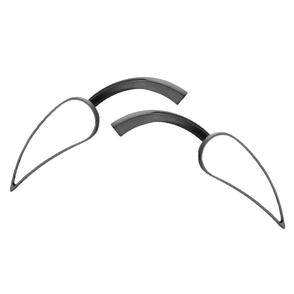 Rear View Mirrors Fit for Harley Cruiser Chopper Custom Motorcycle Q