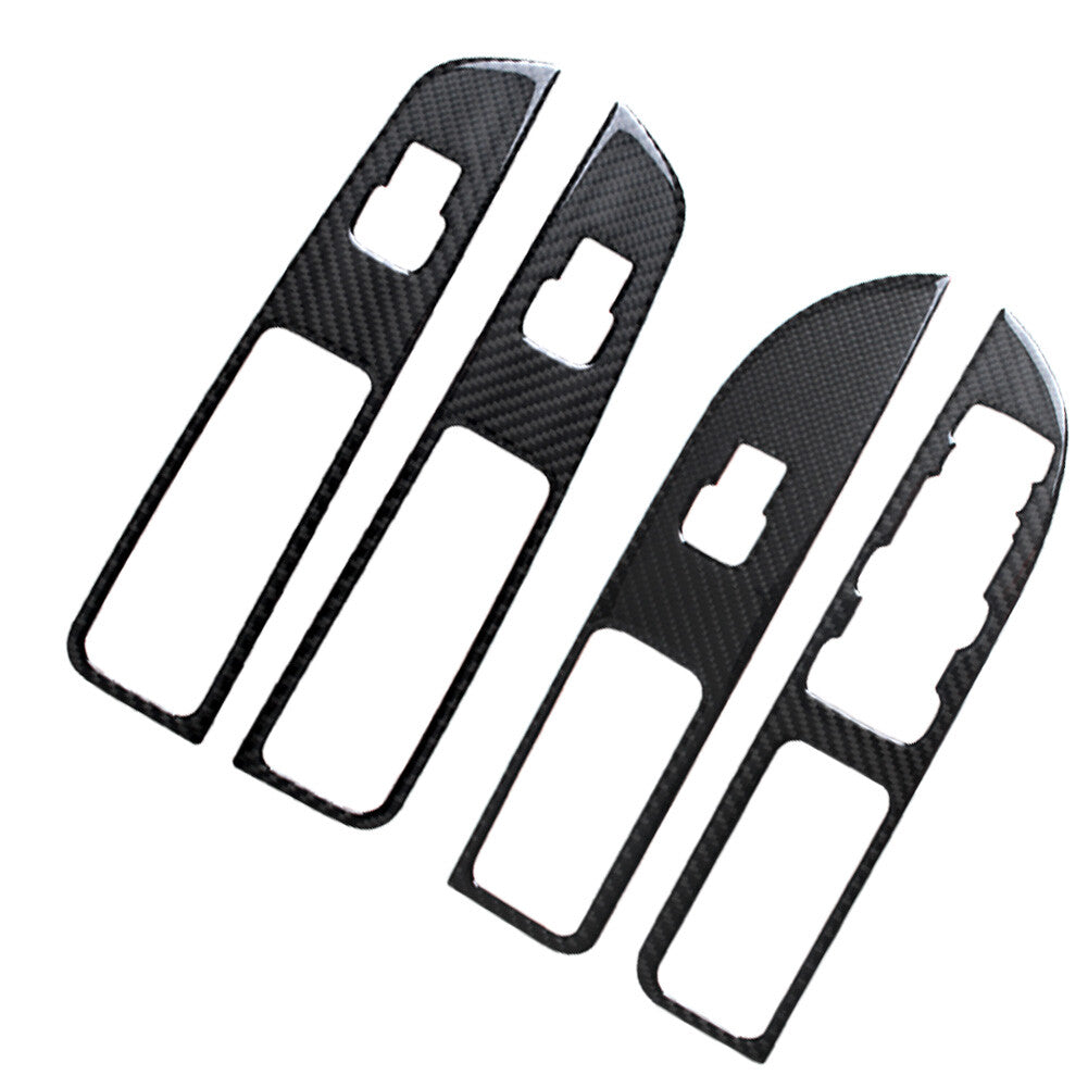 Storage Box Panel Trim Interior Carbon Fiber For TUNDRA 2014-2018 v