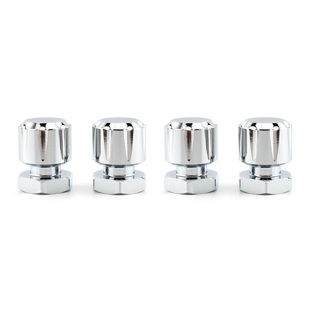 for Harley Road King Road Glide Softai Fat Boy Silver 4xSolo Mounting Nuts Bolts Q