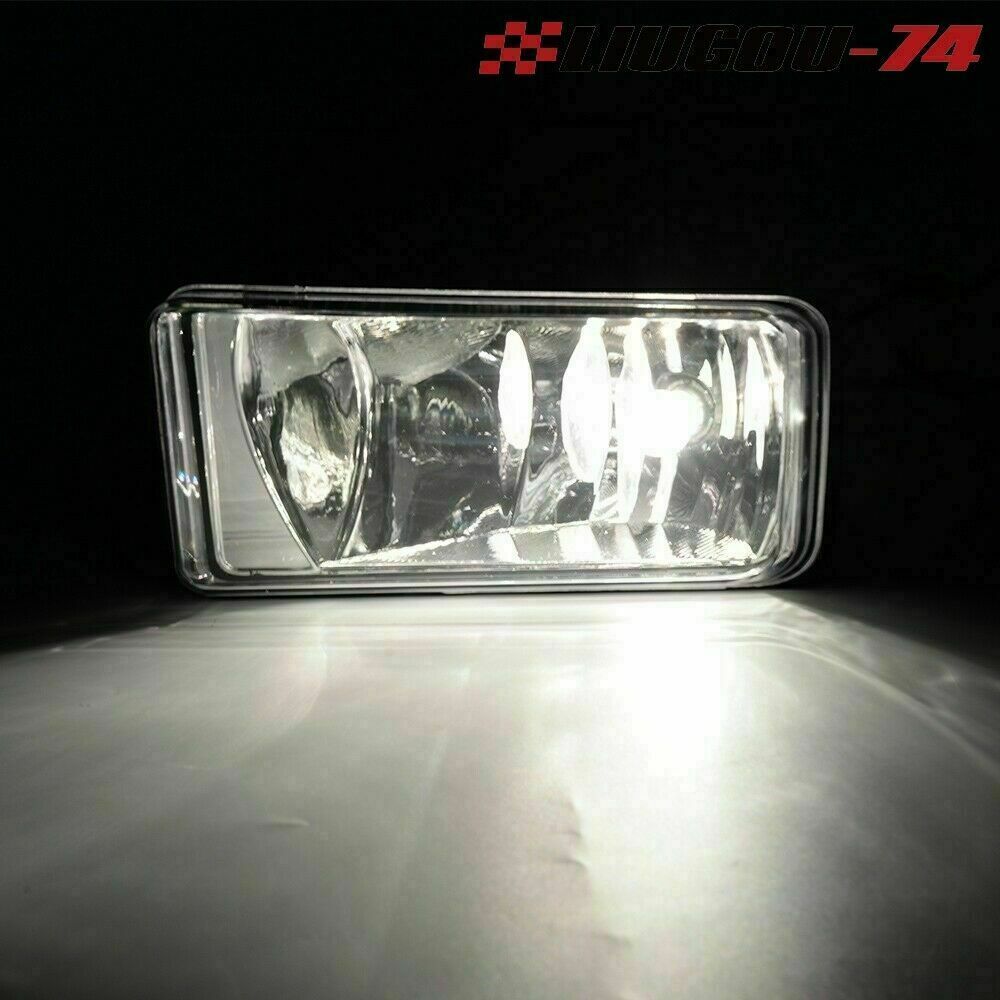 Bumper Driving Fog Lights Fit for Silverado Tahoe Suburban Clear Lens 07-13- v