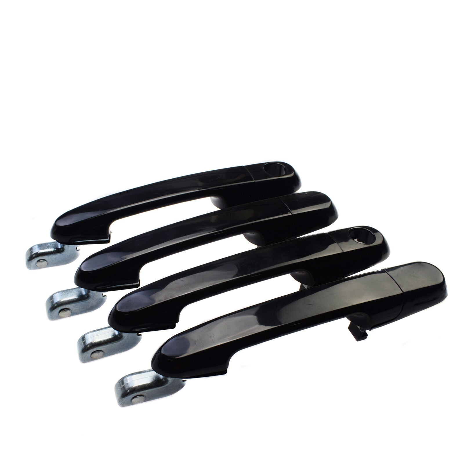 4-piece set of exterior door handles, front, back, left, and right, suitable for 06-11 modern accents. n