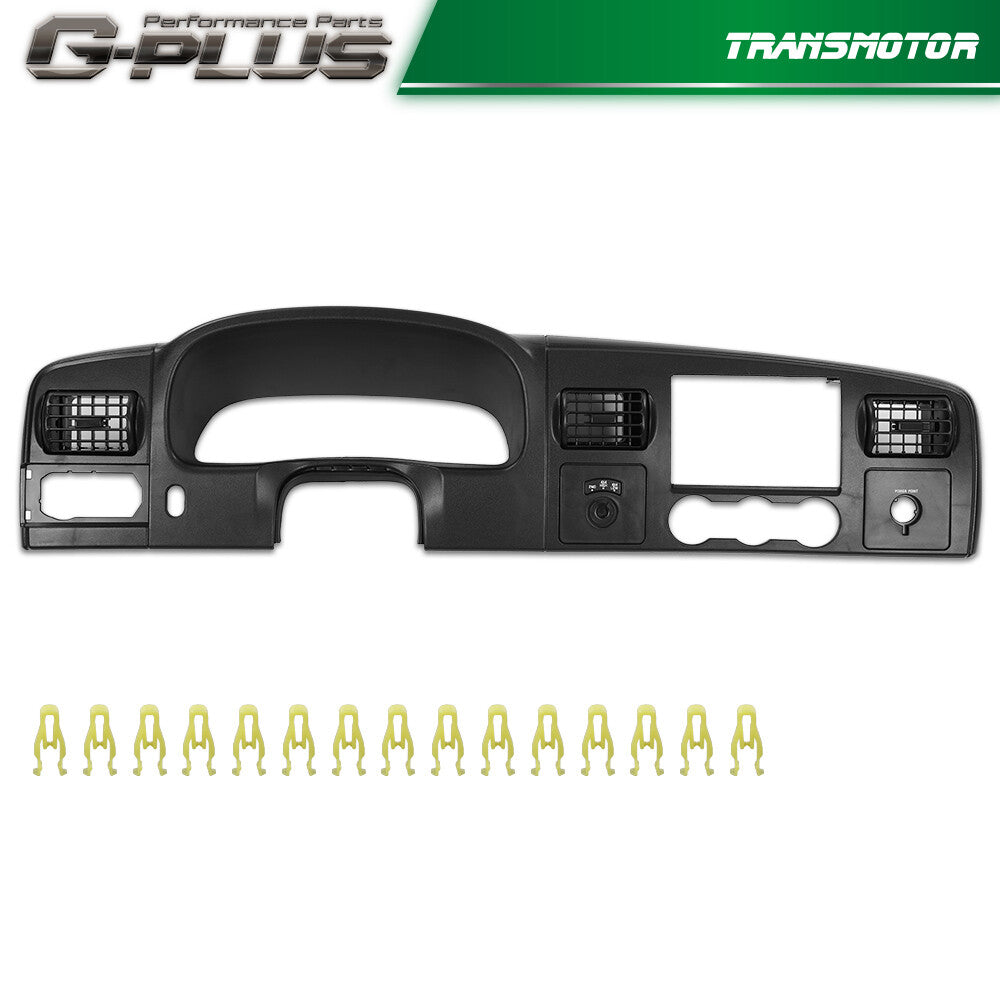 Suitable for 05-07  for ford  F-250 F-350 speedometer, radio, dashboard ventilation visor, black. Q