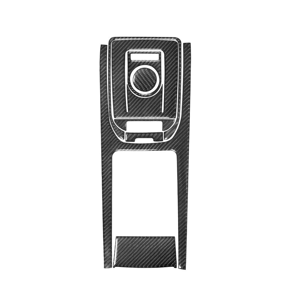 Carbon Fiber Center Console Gear Shift Trim for Land Rover Discovery Sport 15-19