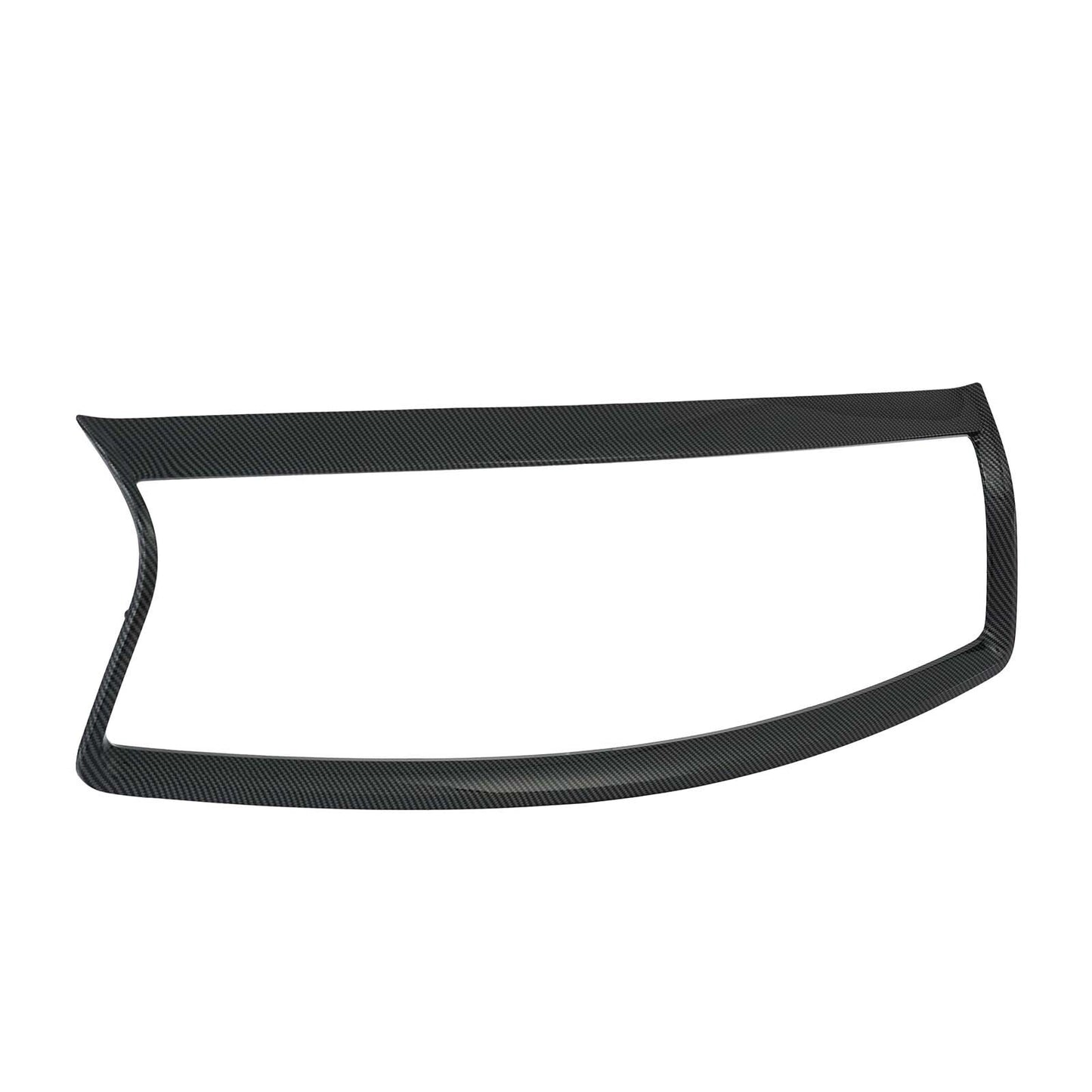 For 2014 - 2017 for Infiniti Q50 S Carbon Fiber Look Front Grill Contour Trim Cover - v