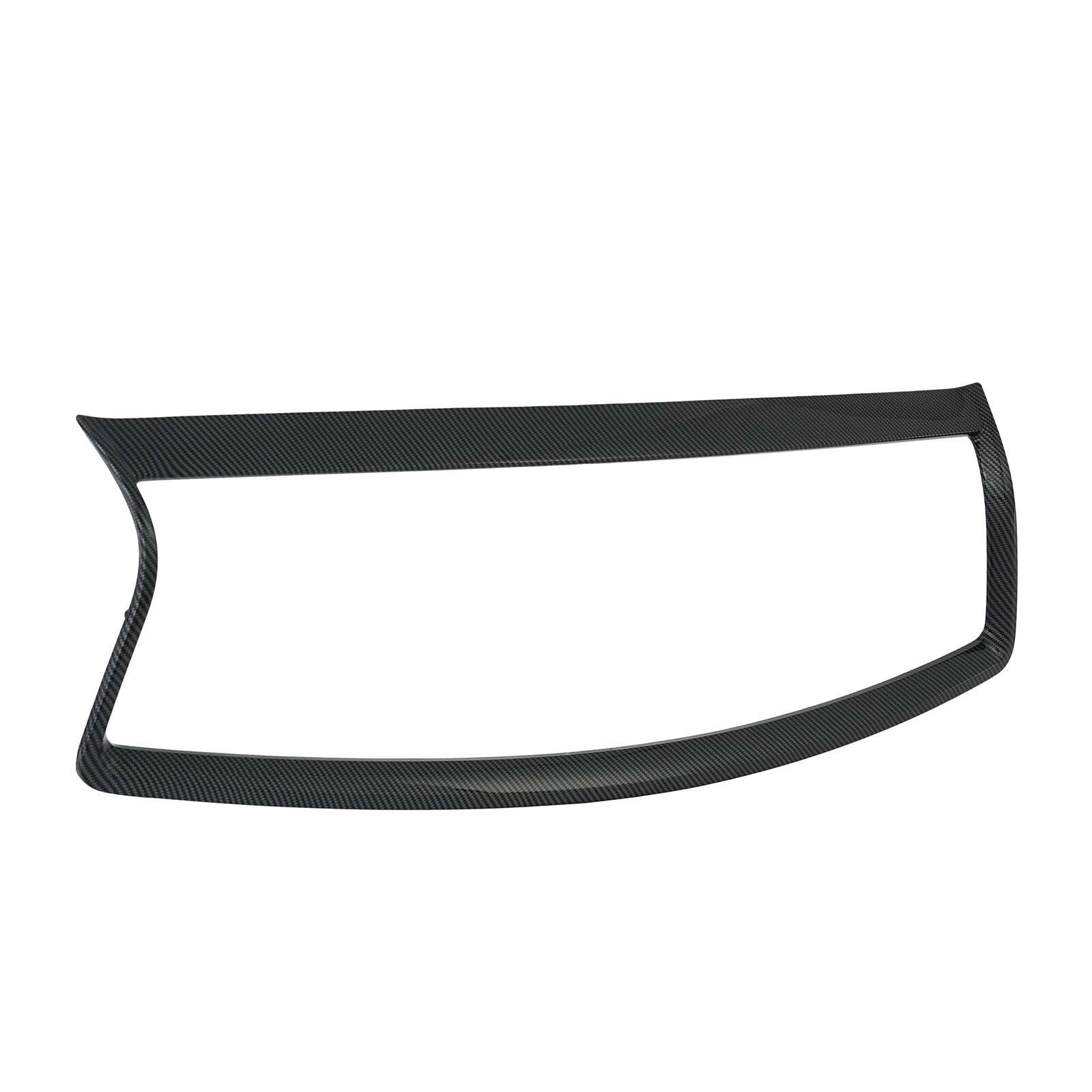 For 2014 - 2017 for Infiniti Q50 S Carbon Fiber Look Front Grill Contour Trim Cover - v