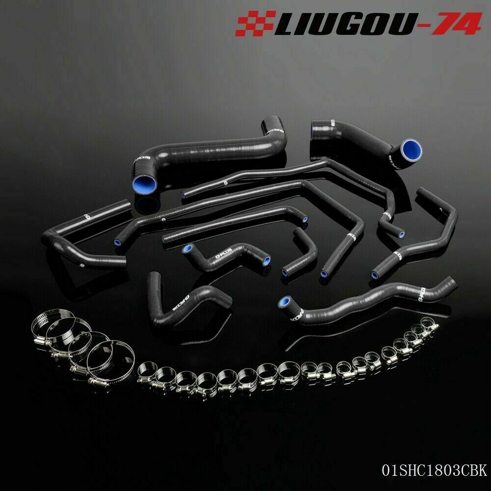 Suitable for 02-06 for Subaru Impreza WRX/STi GDA/GDB EJ207 silicone radiator hose kit LJ- v