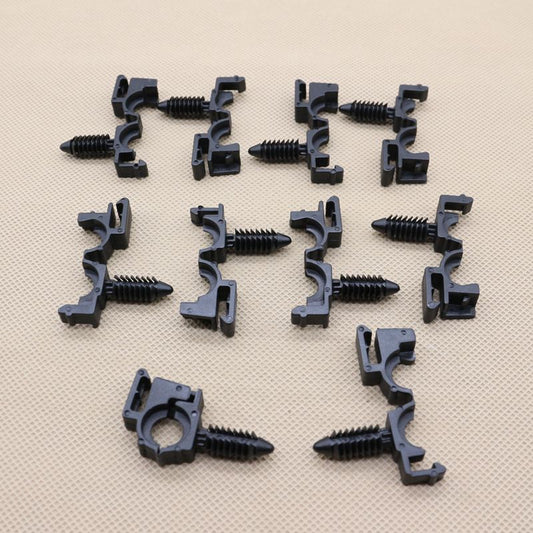 10-Pack Wire  Cable Loom Wiring Clips ID 1/4 inch OD Universal 12040984 3/8 inch